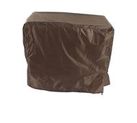 Walfront Couvercle de Chariot de Refroidisseur de Terrasse, Tissu d'Oxford étanche avec Cordage à Dessin, s'adapte à la Boisson à la Boisson Extérieure 33.9x18.9x31.1 (Café)