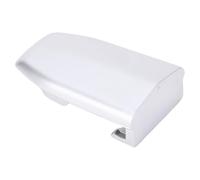 Walfront Couvercle de Cylindre de Serrure de Poignée de Porte, Matériau ABS, Remplacement Facile, durabilité Supérieure, Design élégant et élégant pour Véhicules Compatibles avec 13596115