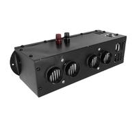 Walfront Dégivreur de Chauffage de Voiture 12V 800W, Ventilateur de Refroidissement 2 en 1 avec 4 Sorties D'air, Régulation de Vitesse en Continu pour Véhicule RV SUV