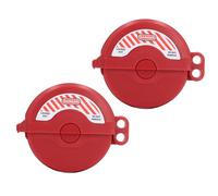 WALFRONT Dispositif de Verrouillage de Robinet à Bille, 2 Pièces, Verrouillage de Robinet Extérieur pour Poignées de 1 à 2 1/ Pouces de Diamètre, de Vanne de Porte avec