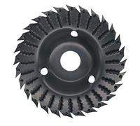 Walfront Disque de Meuleuse, 28 Dents, Roue de Façonnage du Bois de 4,8 | Construction en Acier, Sculpture sur Bois, Polissage de Plateau à thé, Arbre de 22 Mm, Disque Abrasif pour Ponçage