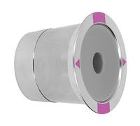 Walfront Dosettes de café Réutilisables en Acier Inoxydable, Filtre à café Universel en Métal avec Cuillère pour Brasseurs 1.0 2.0 K Mini K Select, Conception Monobloc Durable pour un Plus Frais