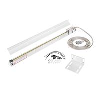 Walfront Échelle Linéaire Numérique à 2 Axes / 3 Axes DRO, Longueur de Déplacement 400 mm / 15.6 Pouces, Métal, Haute Précision, Résistance à l'Eau, Résistance aux Perturbations, Durabilité