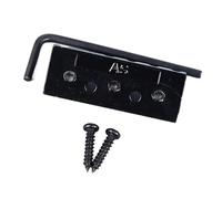 WALFRONT Écrou de Guitare sans Tête, écrou de Verrouillage en Métal de 42 Mm pour Double Système Floyd Rose Tremolo, Installation Facile pour les Amateurs de Guitare électrique (BLACK)