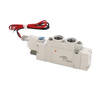 WALFRONT Électrovanne Pneumatique, Conception Compacte, Vanne électrique à 2 Positions et 5 Voies à Réponse Rapide pour l'automatisation Industrielle