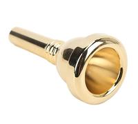 Walfront Embouchure de Trombone, Accessoire d'instrument de Musique en Cuivre pour Joueurs de Trombone Alto, Produit un Son Magnifique et une Installation Facile (GOLD)