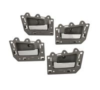 Walfront Ensemble de 4 Poignées de Porte Intérieures pour, Conception Ergonomique et Durable, Installation Facile pour le Modèle 2005 - 2011