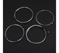 Walfront Ensemble de Cordes de Remplacement pour Violoncelle, Cordes de Violoncelle Professionnelles en Alliage de Cuivre et de Zinc, Revêtement coloré A D G C 43 Pouces pour étudiants en 3/4 et 4/