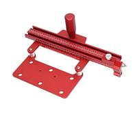 Walfront Ensemble de Rails de Guide de Scie, Système Parallèle de la Piste de Travail en Alliage en Alliage en Aluminium, Outil de Coupe de Haute Précision pour les Utilisateurs de la Machine à