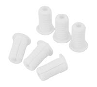 WALFRONT Ensemble d'œillets de Câble Satellite 6 Pièces, œillets de Câble en Caoutchouc, Installation Murale pour Câbles de 7 Mm et Ouvertures de 3/4 Pouces, Parfait pour une Utilisation à la (WHITE)