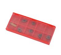 Walfront Ensemble d'outils de Tournage Multifonctionnels 21 Pièces, Inserts en Carbure Monobloc, efficacité Améliorée pour l'alésage de, Idéal pour l'usinage de 'acier