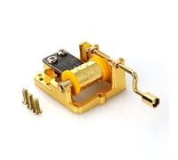 Walfront Fashion18 Notes DIY Boîte à Musique Mécanique Doré Musique Movement-Swan Lac