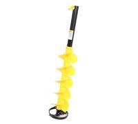 Walfront Foret à Glace en Nylon de 6 Pouces, avec Lame en Carbure et Adaptateur pour Mandrin de Perçage 1/2 Pouces, Perceuse 18V 24V
