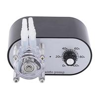 Walfront G928A Pompe Doseuse Péristaltique Réglable Pompe Doseuse de Liquide avec Adaptateur pour Laboratoire D'aquarium Analytique AC100-240V((EU Plug))