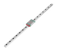Walfront Guide Linéaire Coulissant pour Imprimante 3D, 250/300/400/500/550mm, Rail Linéaire avec Bloc de Chariot Haute Précision et Stabilité Idéal pour Projets DIY et Équipements Automatiques (400mm)