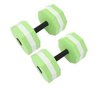 Walfront Haltères D'eau Flottantes, 277g Mousse EVA | Flottabilité haute densité, entraînement du haut du corps à faible impact, adhérence aux couleurs vives, aérobic en piscine