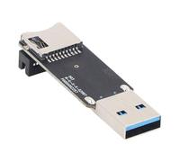 Walfront High-Speed -MkSMKSMMS -MMMC Adaptateur V2 USB3.0 Module de Lecteur pour la Transmission Rapide des Données, Conception Portable, Matériau ABS