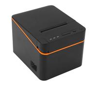 Walfront Imprimante POS 80mm USB, Imprimante Thermique de Tickets de Caisse, Machine de Marquage de Cuisine de Restaurant avec Coupe Automatique, 250 Mm/s (Prise UE 800W)
