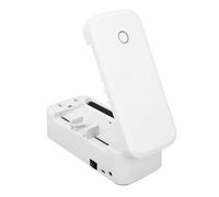 Walfront Imprimante Thermique D’étiquettes D’expédition 4x6 200 Dpi | Boîtier ABS, Usage Bureau à Domicile, Largeur de 40 à 110 Mm, Support Mobile PC Tablette, USB, Chrome , sans Bourrage,
