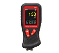 Walfront Jauges D'épaisseur de Peinture, Jauges de Profondeur de Peinture, Mesureur D'épaisseur de Revêtement de Voiture, écran Couleur HD, Rechargeable, Double Méthode de Mesure pour