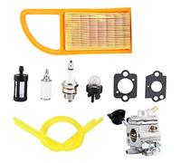 Walfront Kit de Carburateur C1Q S183 pour Souffleurs BR600, Installation Facile, Pièces à Haute efficacité pour BR500 BR550