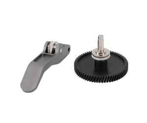 Walfront Kit d'engrenages d'extrudeuse, Engrenage 'entraînement en Acier trempé avec Poignée en Aluminium pour Imprimantes 3D Ender Lab A1 Mini, Accessoires ' de Précision