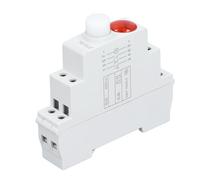 Walfront Lampe Témoin LED de Taille Compacte, Montage sur Rail DIN, Signal Lumineux 230 V AC DC, Installation Facile pour les Systèmes de Contrôle de Contacteur de Démarreur Magnétique