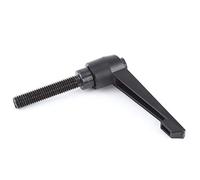 Walfront Levier de Serrage avec Vis en Acier Inoxydable Poignée Réglable M10 x 40mm[M10*40]