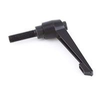 Walfront Levier de Serrage M10 Poignée de Serrage en Alliage Poignée Réglable à Filetage Mâle M10 x 25/30/40/50 mm [M10 * 30]