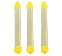 Walfront Lot de 10 Filtres pour Pistolet de Pulvérisation sans Air, PC et Fer, Filtre pour Pistolet de Peinture sans Air, Filtration Efficace, Effet de Pulvérisation amélioré, Installation Facile (#2)