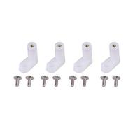 Walfront Lot de 100pcs Pieds en L pour PCB 20mm avec Vis pour Montage Carte de Jeu