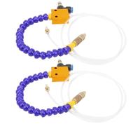 Walfront Lot de 2 systèmes de pulvérisation de lubrification pour tour CNC avec pulvérisateur de refroidissement de tuyau d'air de 8 mm