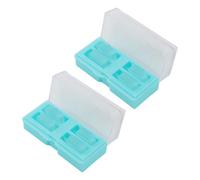 Walfront Lot de 400 Lames de Verre pour Microscope avec Coins Arrondis pour l'observation d'échantillons en Laboratoire, Lames Carrées Vierges avec Bords Sûrs et Boîtes de Rangement pour (18 * 18mm)