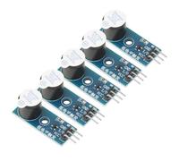 Walfront Lot de 5 alarmes sonores 3,3 V-5 V pour jouets électroniques, appareils d'alarme, minuterie