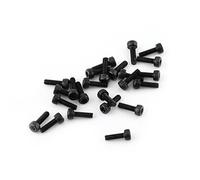 M3 Kit de Assortiment Vis Boulon Tête Cylindrique Six Pans Creux en Acier Allié M3 x 4-50mm(M3*10mm, Entièrement filetée-24pcs)