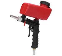 Walfront Machine de sablage pneumatique, sableuse réglable, sableuse Professionnelle, Pistolet sableur, connecteur d'entrée 1/4 Pouce, capacité du réservoir 700 ML
