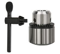 Walfront Mandrin de Perçage Haute Précision 0,6 à 20mm en Acier Robuste avec Clé pour Outil Electrique (Accessoires de léatoires)