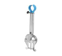 Walfront Marche Trompette Lyre Support, Fer | Pince à partitions portable, finition argentée, accessoire de répétition