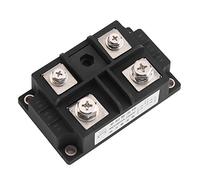 Walfront MDQ400A/1600V Redresseur en Pont Diode Monophasé Phase Simple 4 Bornes Boîtier Plastique