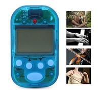 Walfront Métronome pour Guitare Mini Tempo Piano Numérique Beat Tap M50 Clamp/Holder Multifonctionnel sur Haut-parleur d'accord Prise pour écouteurs Portable Minuterie pour Appareil de Musique,