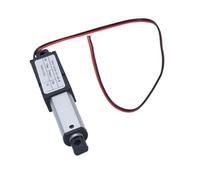 WALFRONT Mini actionneur linéaire électrique DC 24 V 30 mm Course Micro Actionneur linéaire pour robot avec interrupteur de fin de course intégré