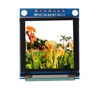 Walfront Module d'affichage OLED 1.5Pouces I2C IIC SPI en Série 128 * 128 Couleur Blanc pour SSD135