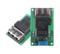 Walfront Module de Relais à Canal Unique 2 Pièces, Module de Relais D'isolation Optocoupleur de Haut et Bas Niveau pour le Contrôle Industriel et les Applications électriques