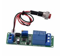 WALFRONT Module de Relais de Minuterie Réglable, 2 Pièces, Contrôle de Temporisation, Déclencheur de Retard, Module de Commutation de Relais de Conduction Marche/arrêt