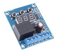 Walfront Module de Relais de Tension DC24V Large Plage de Test 0-99.9V 12A Panneau de Commutation de Moniteur sur la de Tension de Contrôle de DéCharge de Charge de