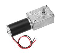 WALFRONT Moteur à Engrenages Réversible DC 24 V, Moteur électrique à Haute Torsion avec Arbre de 8 Mm pour Appareils Intelligents, Excellent pour les Robots de Bricolage et les Machines à rideaux.