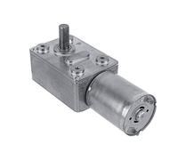 Walfront Moteur Réducteur à Vis sans Fin Réversible 12V DC à Couple Elevé pour Fenêtres et Ouvre-portes (40RPM)