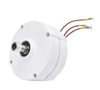 Walfront Moteur Synchrone 12 V 100 W Générateur d'Aimant Permanent Eolienne, Alternateur Synchrone 3 Phases NE-100 Blanc pour Industrielle (Générateur)