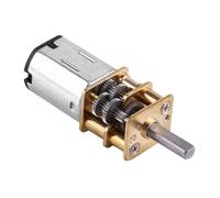 Walfront Motor d'Engrenages DC 6V, Torsion élevée, Engrenages Métalliques, 10 TR/Min, 15 TR/Min, Options de 20 / pour la Robotique et Les Modèles (6V 10rpm)