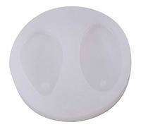 Walfront Moule Cabochon Silicone à Goutte Ovale Outils pour DIY Création Bijoux Pendentifs Résine 1 pcs